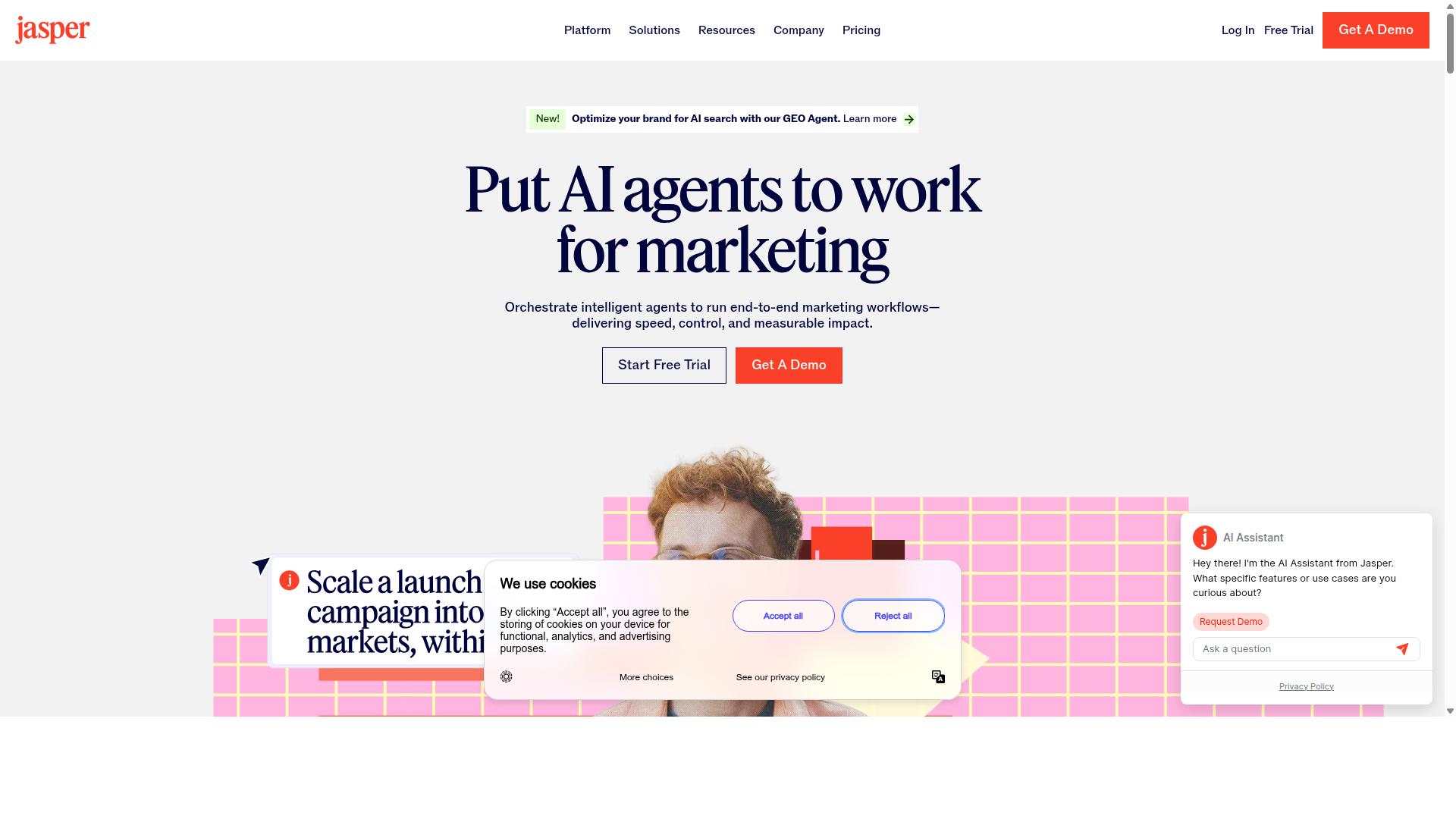Jasper website